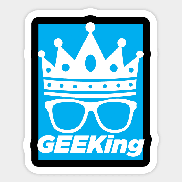 GEEKing SUPReme (bleu) Sticker by GEEKing Official